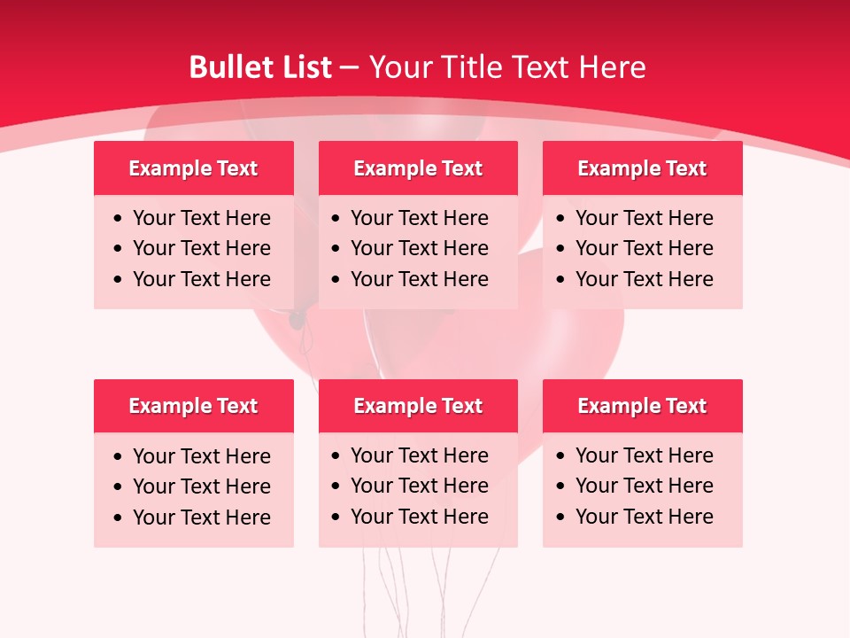 Bunch Fun Anniversary PowerPoint Template