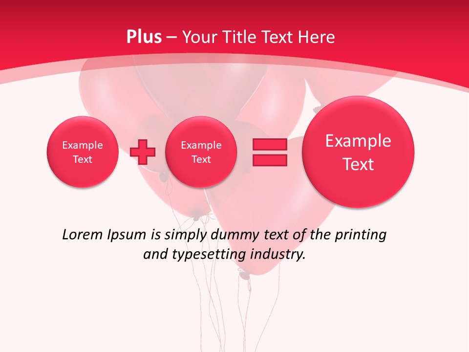 Bunch Fun Anniversary PowerPoint Template