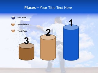 Globe Green Tree PowerPoint Template