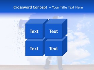 Globe Green Tree PowerPoint Template