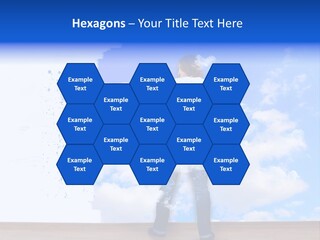 Globe Green Tree PowerPoint Template