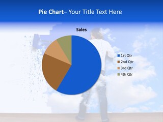 Globe Green Tree PowerPoint Template