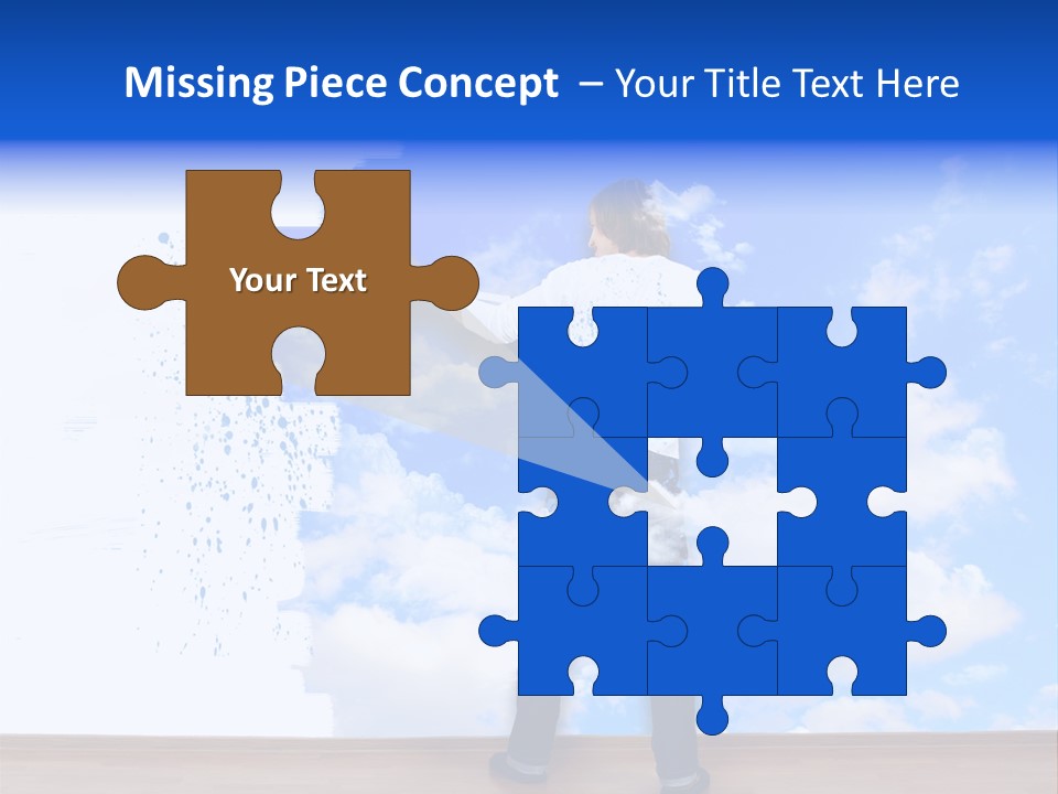Globe Green Tree PowerPoint Template