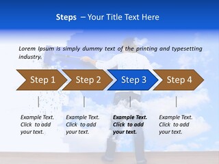 Globe Green Tree PowerPoint Template