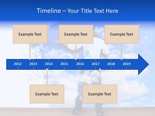 Globe Green Tree PowerPoint Template