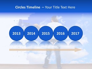 Globe Green Tree PowerPoint Template