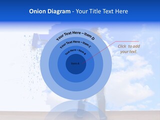 Globe Green Tree PowerPoint Template