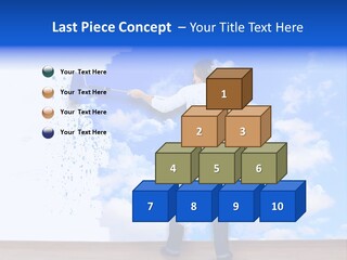 Globe Green Tree PowerPoint Template