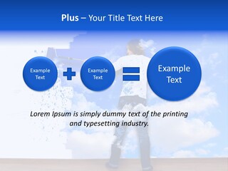Globe Green Tree PowerPoint Template