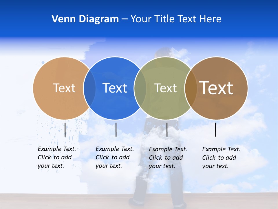 Globe Green Tree PowerPoint Template