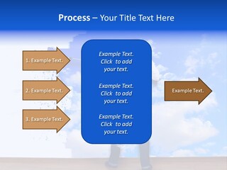 Globe Green Tree PowerPoint Template