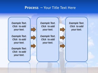 Globe Green Tree PowerPoint Template