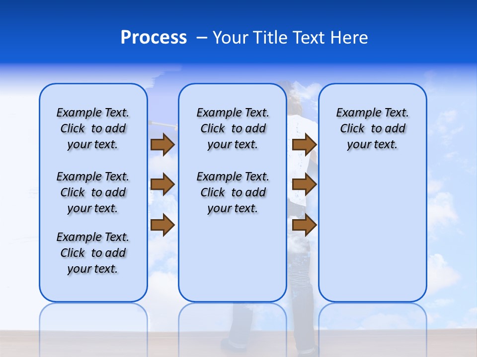 Globe Green Tree PowerPoint Template