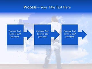 Globe Green Tree PowerPoint Template