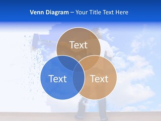 Globe Green Tree PowerPoint Template