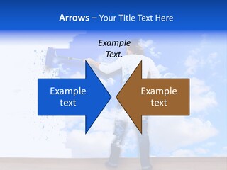 Globe Green Tree PowerPoint Template