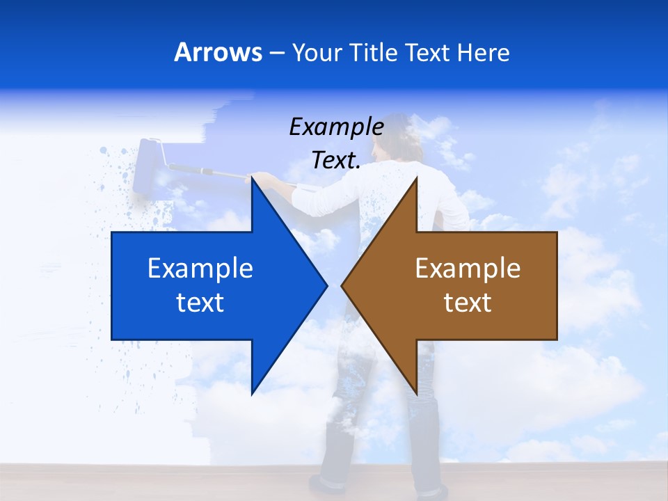 Globe Green Tree PowerPoint Template
