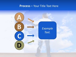 Globe Green Tree PowerPoint Template