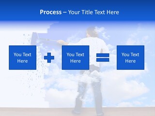 Globe Green Tree PowerPoint Template