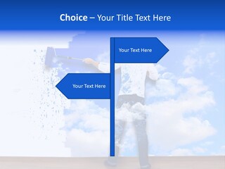 Globe Green Tree PowerPoint Template