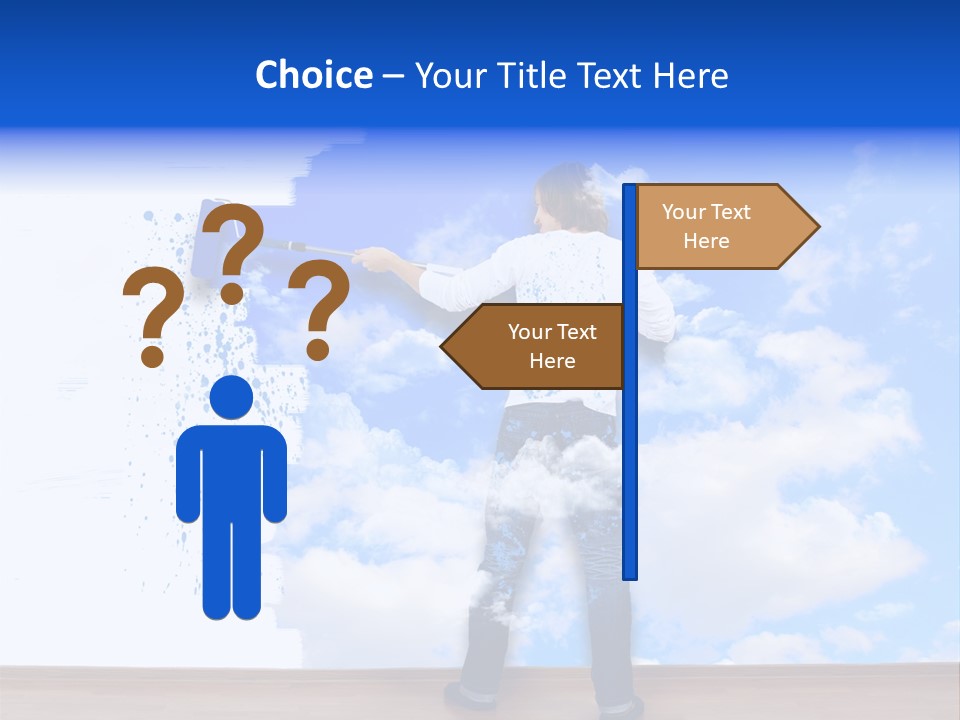 Globe Green Tree PowerPoint Template