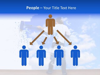 Globe Green Tree PowerPoint Template
