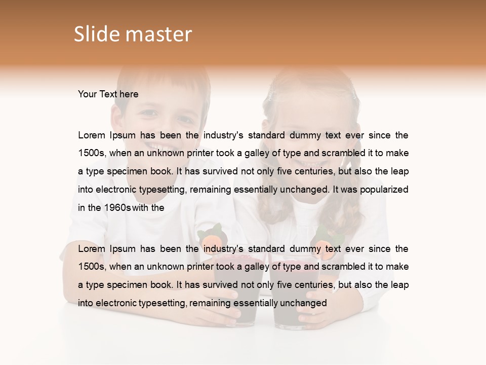 Vegetable Hand Studio PowerPoint Template