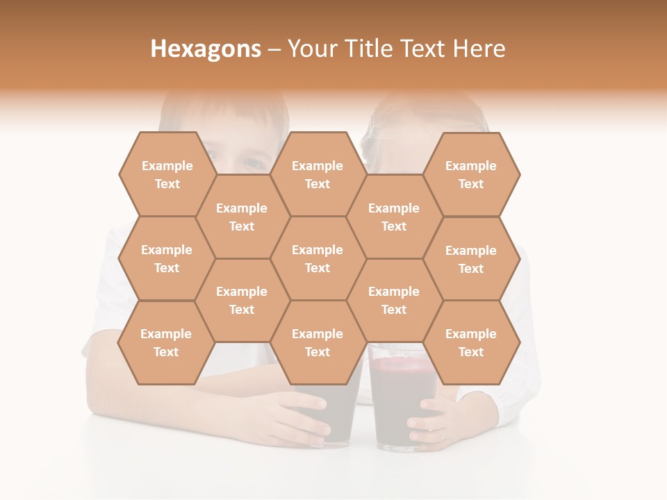 Vegetable Hand Studio PowerPoint Template