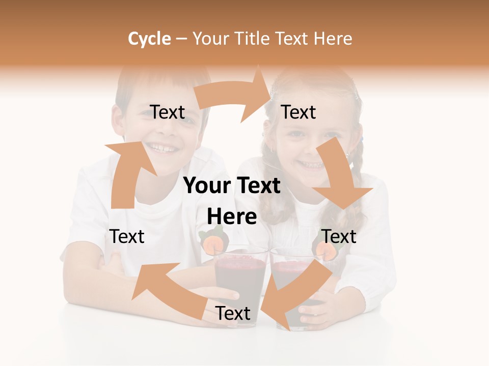 Vegetable Hand Studio PowerPoint Template