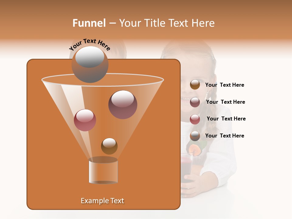 Vegetable Hand Studio PowerPoint Template