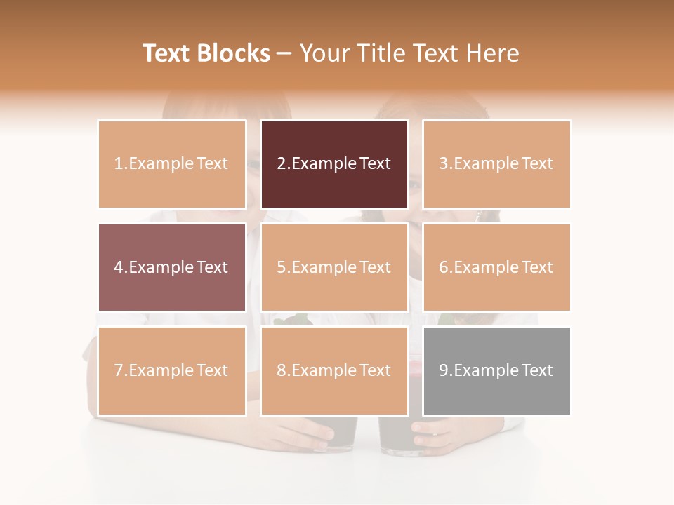 Vegetable Hand Studio PowerPoint Template