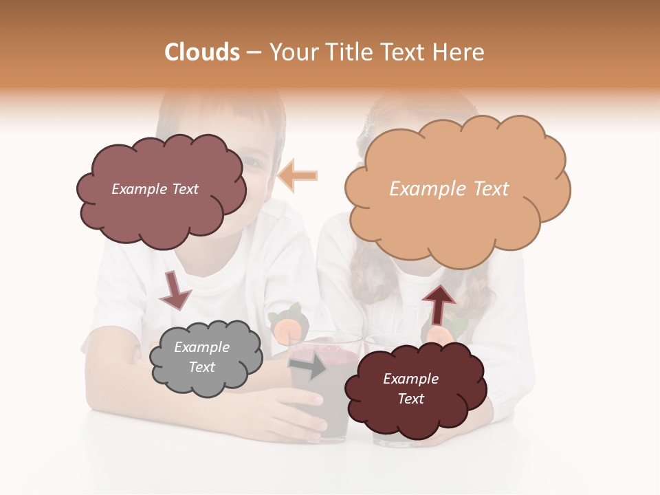 Vegetable Hand Studio PowerPoint Template