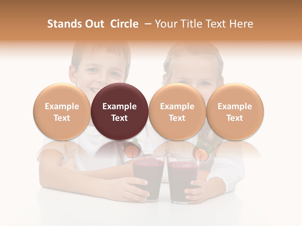 Vegetable Hand Studio PowerPoint Template