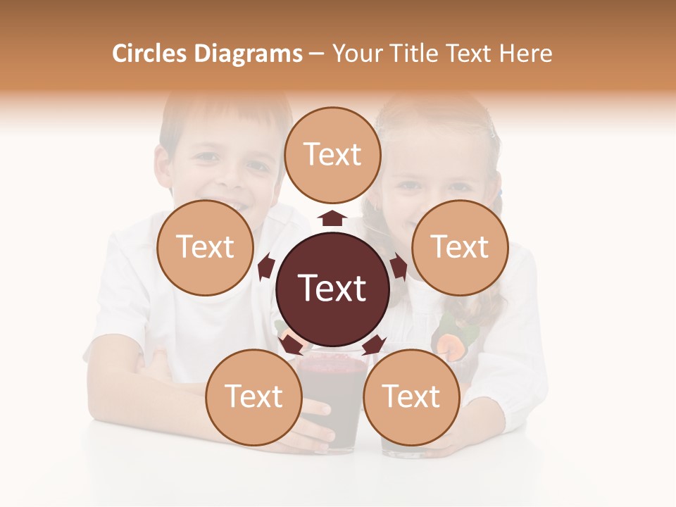 Vegetable Hand Studio PowerPoint Template