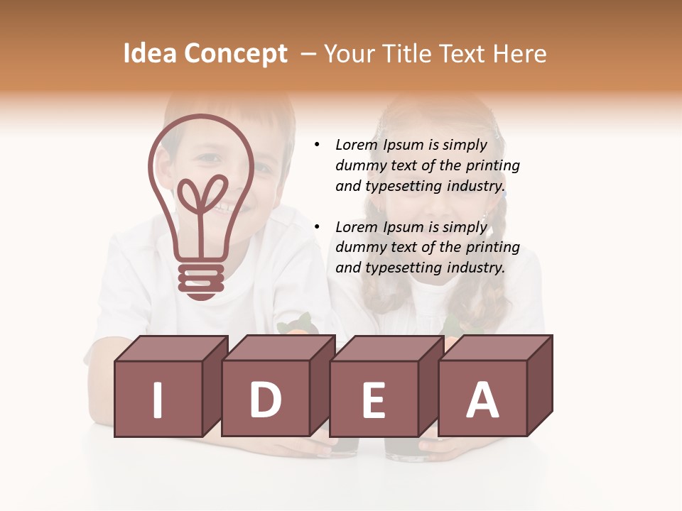 Vegetable Hand Studio PowerPoint Template