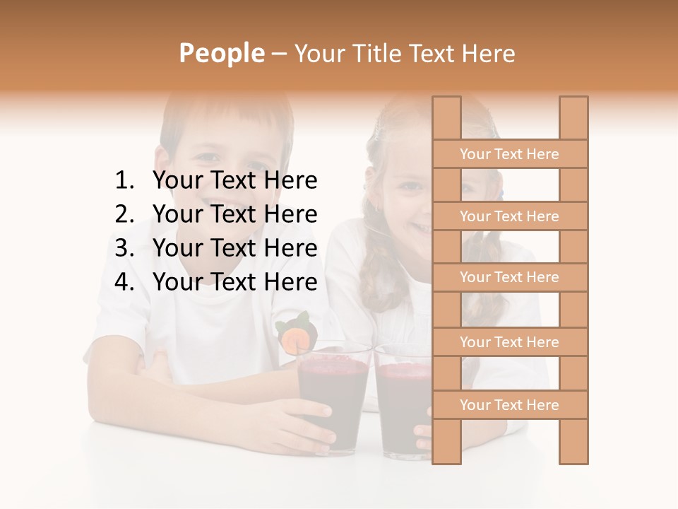 Vegetable Hand Studio PowerPoint Template