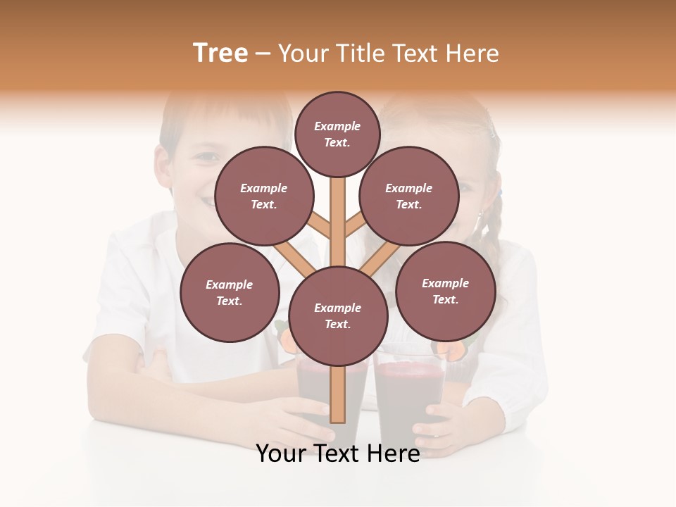 Vegetable Hand Studio PowerPoint Template