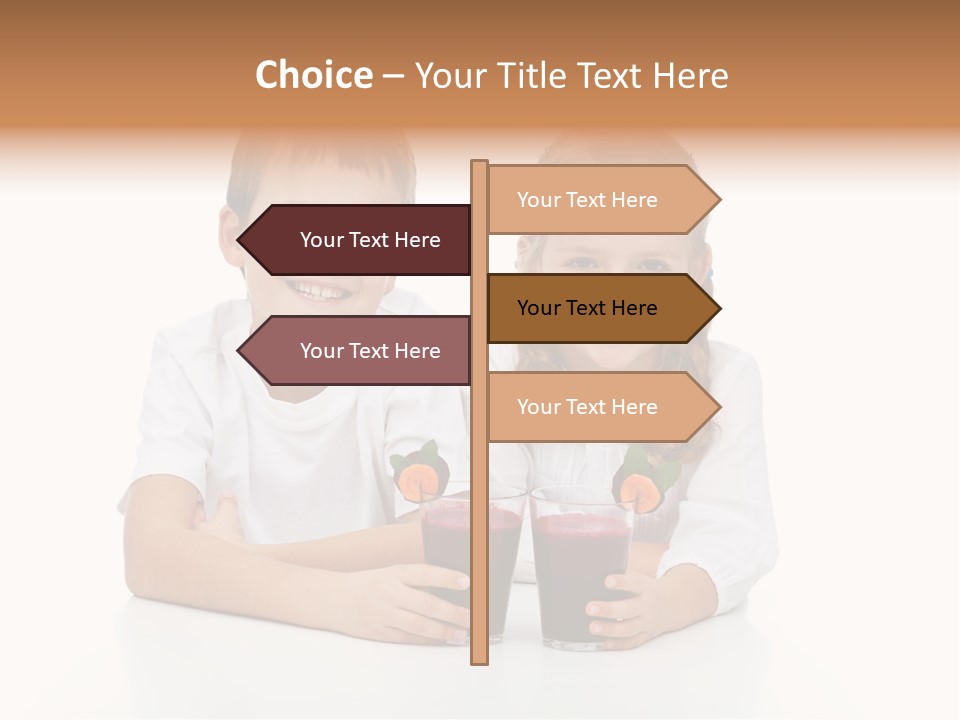 Vegetable Hand Studio PowerPoint Template