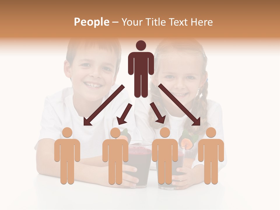 Vegetable Hand Studio PowerPoint Template