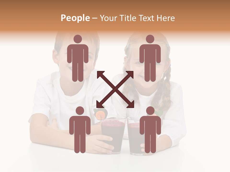 Vegetable Hand Studio PowerPoint Template