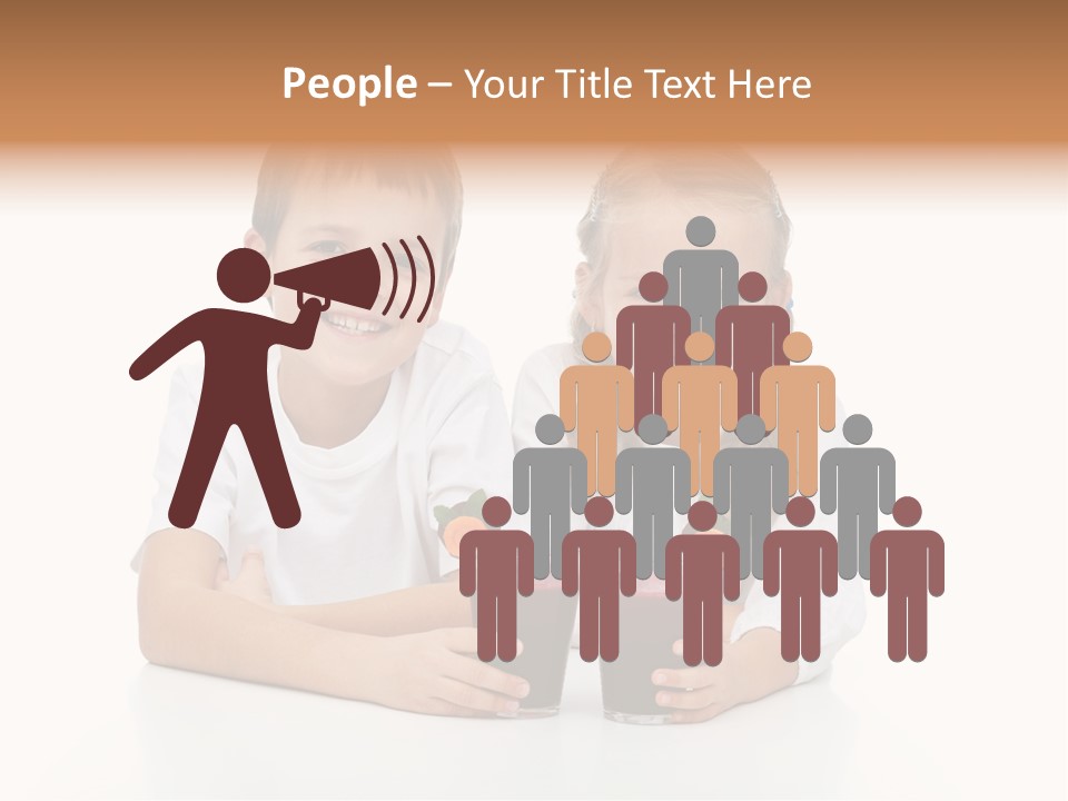 Vegetable Hand Studio PowerPoint Template