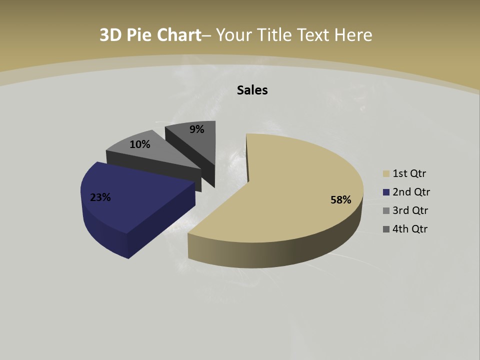 Black Nobody Detail PowerPoint Template