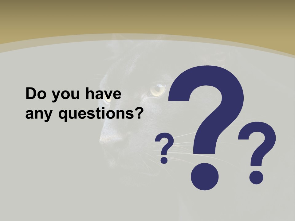 Black Nobody Detail PowerPoint Template