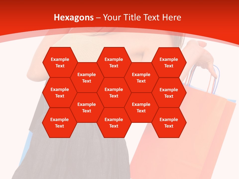 Nice Lady Gifts PowerPoint Template