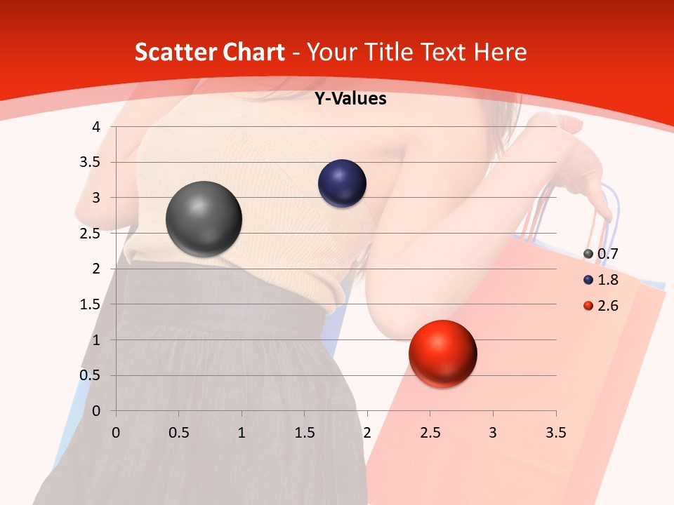 Nice Lady Gifts PowerPoint Template