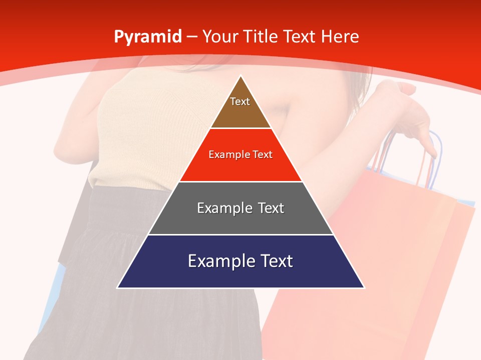 Nice Lady Gifts PowerPoint Template