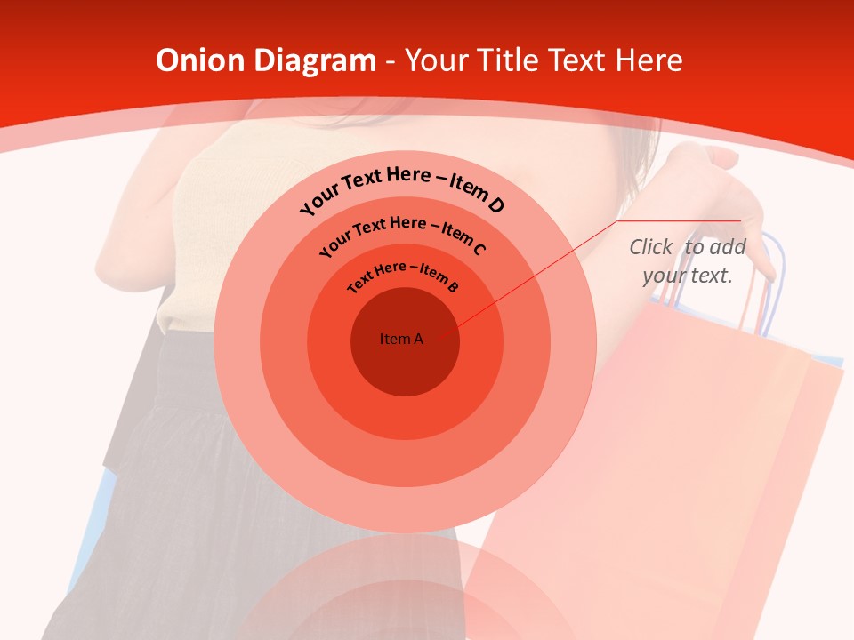 Nice Lady Gifts PowerPoint Template