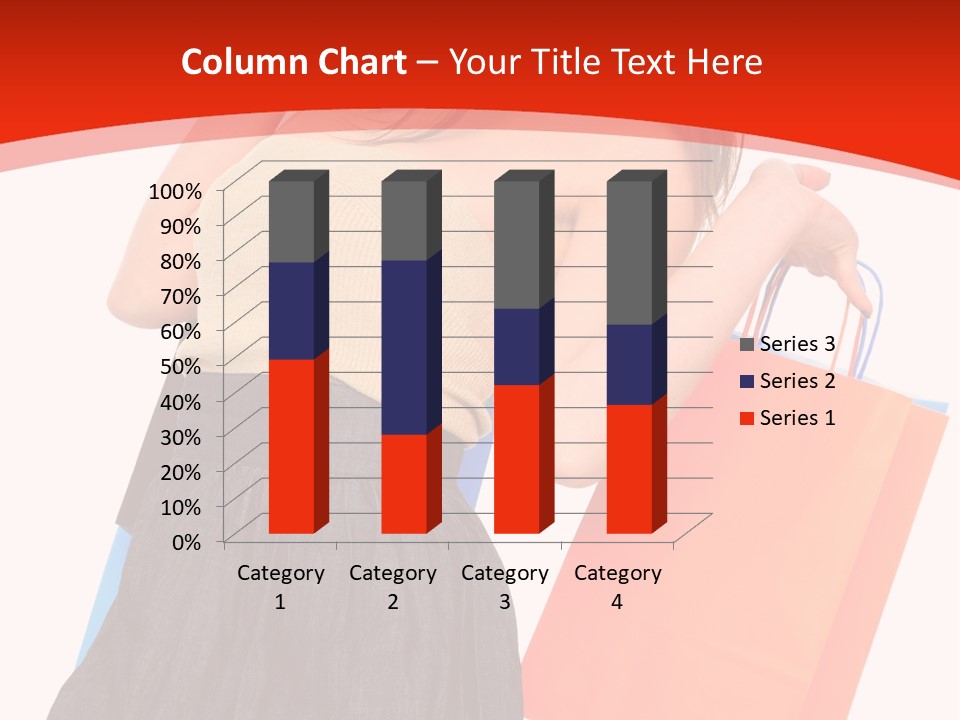 Nice Lady Gifts PowerPoint Template