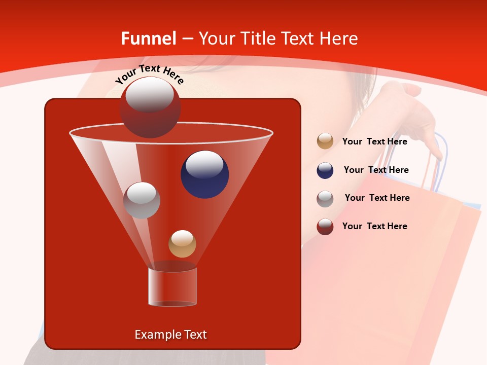 Nice Lady Gifts PowerPoint Template