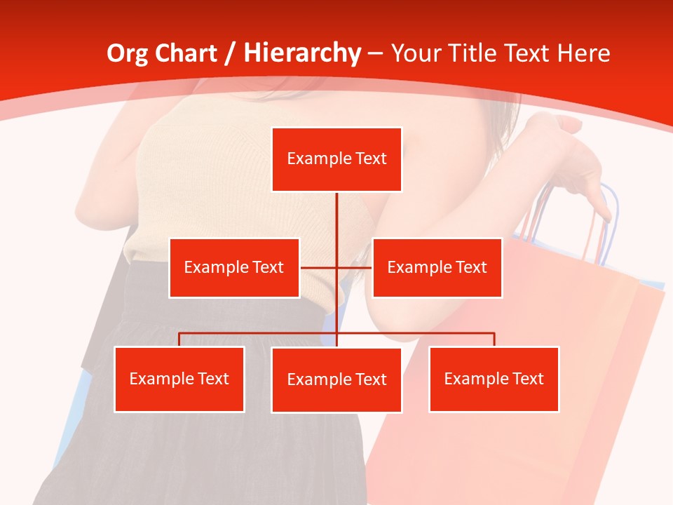 Nice Lady Gifts PowerPoint Template